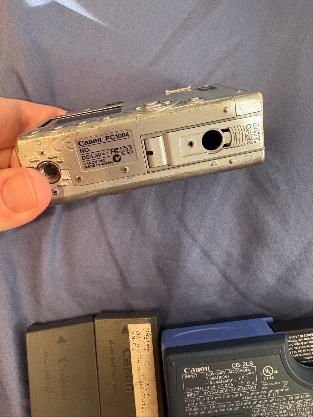 Canon Digital Camera  PowerShot S500 FOR PARTS ONLY - Picture 6 of 10